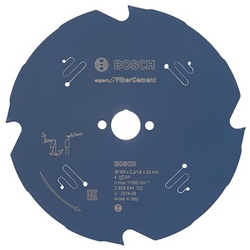 

BOSCH Pilový kotouč Expert for Fibre Cement 165 × 20 × 2,2 mm, 4 2.608.644.122