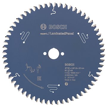 

BOSCH Pilový kotouč Expert for Laminated Panel 190 × 20 × 2,6 mm, 60 2.608.644.129