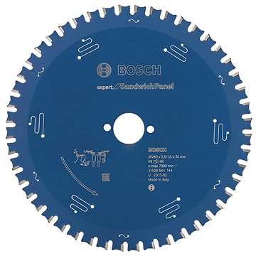 

BOSCH Pilový kotouč Expert for Sandwich Panel 240 × 30 × 2,6 mm, 48 2.608.644.144