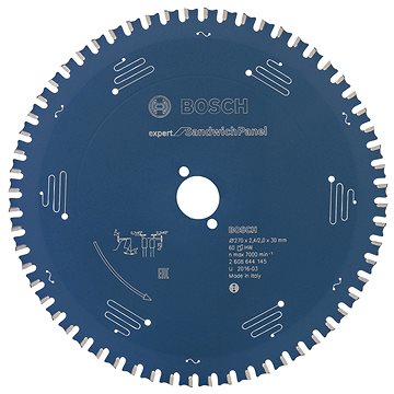 

BOSCH Pilový kotouč Expert for Sandwich Panel 270 × 30 × 2,4 mm, 60 2.608.644.145