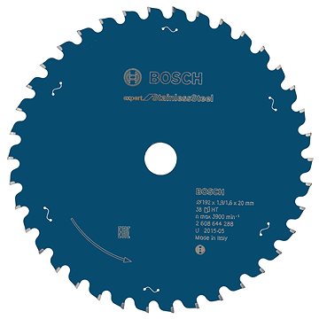 

BOSCH Pilový kotouč do okružních pil Expert for Stainless Steel 192 × 20 × 1,9 × 38 2.608.644.288