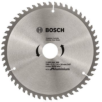 

BOSCH Pilový kotouč Eco for Aluminium 2.608.644.389
