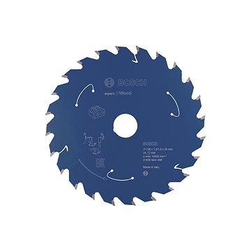 

BOSCH Pilový kotouč Expert for Wood pro akumulátorové pily 136 × 1,5/1 × 20 T24 2.608.644.498