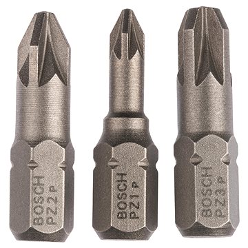 

BOSCH 3dílná sada šroubovacích bitů Extra Hard PZ1 2.607.001.753