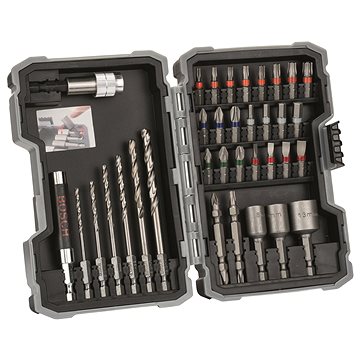 

BOSCH 35dílná sada šroubovacích bitů Extra Hard, PH, PZ, SL, H, T 2.607.017.328