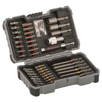 

BOSCH 43dílná sada šroubovacích bitů a nástrčných klíčů Extra Hard 2.607.017.561