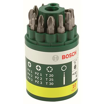 

BOSCH 10dílná sada šroubovacích bitů 2.607.019.452