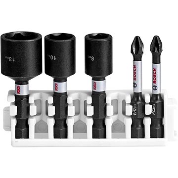

BOSCH Balení šroubovacích a maticových nástavců Impact Control, 5 kusů 2.608.522.350