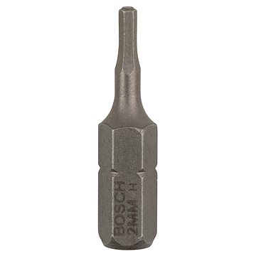 

BOSCH Šroubovací bit zvlášť tvrdý Extra-Hart HEX 2, 25 mm 2.607.001.718