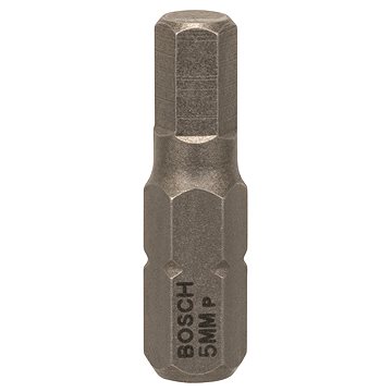 

BOSCH Šroubovací bit zvlášť tvrdý Extra-Hart HEX 5, 25 mm 2.607.001.726
