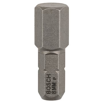 

BOSCH Šroubovací bit zvlášť tvrdý Extra-Hart HEX 8, 25 mm 2.607.001.730