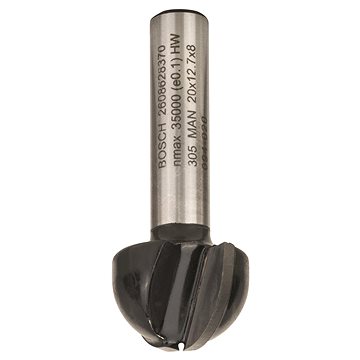 

BOSCH Žlábkovací fréza, 8 mm, R1 10 mm, D 20 mm, L 12,4 mm, G 46 mm 2.608.628.370