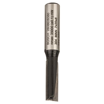 

BOSCH Drážkovací fréza, 8 mm, D1 7 mm, L 19,6 mm, G 51 mm 2.608.628.380