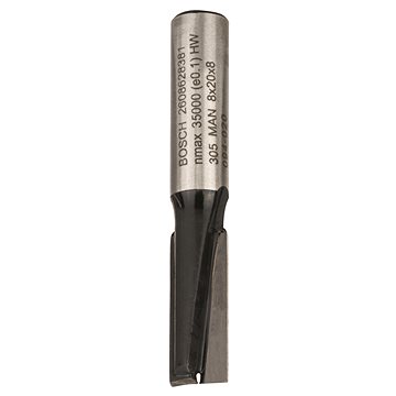 

BOSCH Drážkovací fréza, 8 mm, D1 8 mm, L 19,6 mm, G 51 mm 2.608.628.381