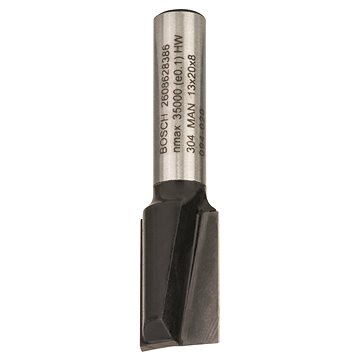 

BOSCH Drážkovací fréza, 8 mm, D1 13 mm, L 19,6 mm, G 51 mm 2.608.628.386