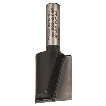 

BOSCH Drážkovací fréza, 8 mm, D1 22 mm, L 25 mm, G 56 mm 2.608.628.391