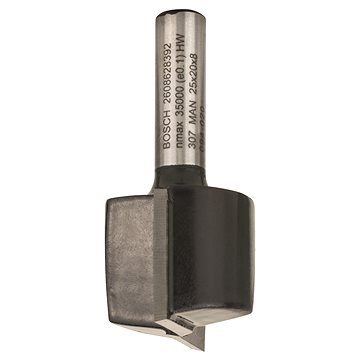 

BOSCH Drážkovací fréza, 8 mm, D1 25 mm, L 19,6 mm, G 51 mm 2.608.628.392
