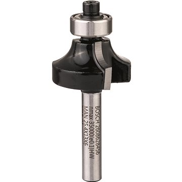 

BOSCH Zaoblovací fréza, 6 mm, R1 6,3 mm, D 25,4, L 13,1 mm, G 54 mm 2.608.628.456