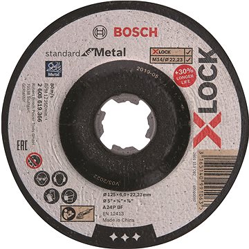 

BOSCH X-LOCK SfM 125 × 6 mm T27 2.608.619.366