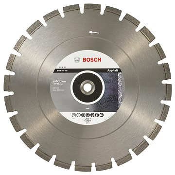 

BOSCH Diamantový dělicí kotouč Best for Asphalt 400 x 20/25,40 x 3,2 x 12 mm 2.608.603.642