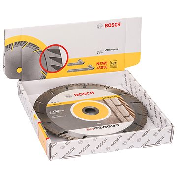 

BOSCH Diamantový dělicí kotouč Standard for Universal 230 × 22,23 (balení 10 ks) 2.608.615.066