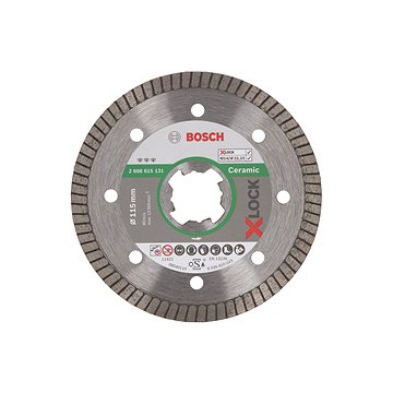 

BOSCH Best for Ceramic Extraclean Turbo systému X-LOCK, 115 × 22,23 × 1,4 × 7 2.608.615.131