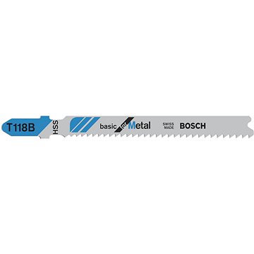 

BOSCH Pilový plátek do kmitací pily 100 ks T118B 2.608.631.965