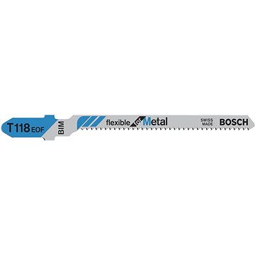 

BOSCH Pilový plátek do kmitací pily 3 ks T118EOF 2.608.636.231