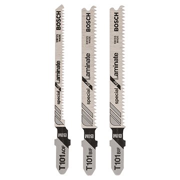 

BOSCH 3dílná sada pilových plátků se stopkou pro práci s lamináte 2.608.636.429