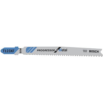 

BOSCH Pilový plátek do kmitací pily 25 ks T123XF 2.608.638.474