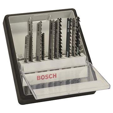 

BOSCH 10dílná sada pilových plátků Robust Line, varianta Wood, se stopkou T2.607.010.540