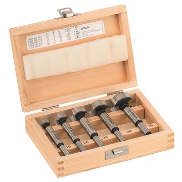 

BOSCH Sada Forstnerových vrtáků, 5dílná 15; 20; 25; 30; 35 mm 2.607.018.395