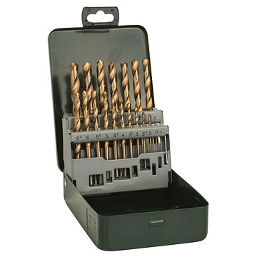 

BOSCH 19dílná sada vrtáků do kovu HSS-TiN 2.607.019.437