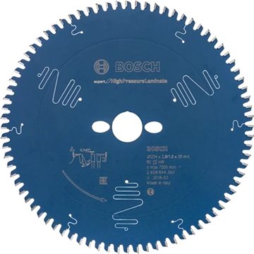 

BOSCH Pilový kotouč Expert for High Pressure Laminate 254 × 30-80 2.608.644.360