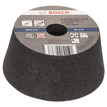 

BOSCH Hrncový brusný kotouč - kámen/beton 30 1.608.600.240