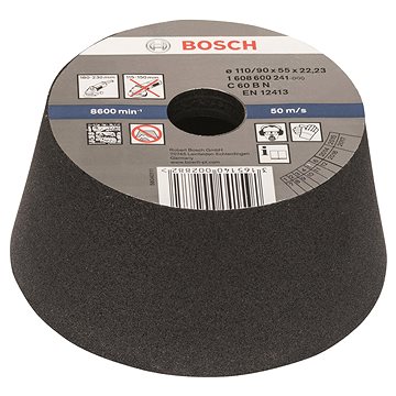 

BOSCH Hrncový brusný kotouč - kámen/beton 90 mm 110 mm 55 mm 54 1.608.600.241