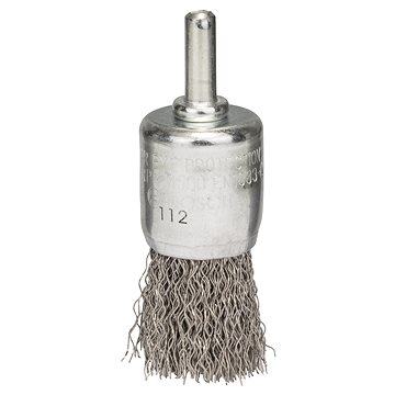 

BOSCH Koncový kartáč, zvlněný drát, 25 × 0,3 mm, nerezová ocel 2.608.622.127