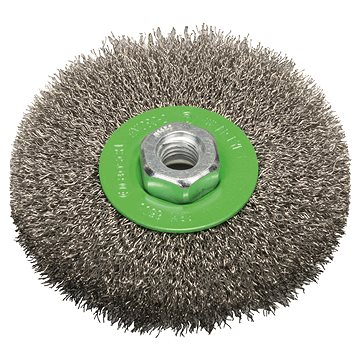 

BOSCH Kotoučový drátěný kartáč, zvlněný drát, 115, nerezová ocel 2.608.622.107