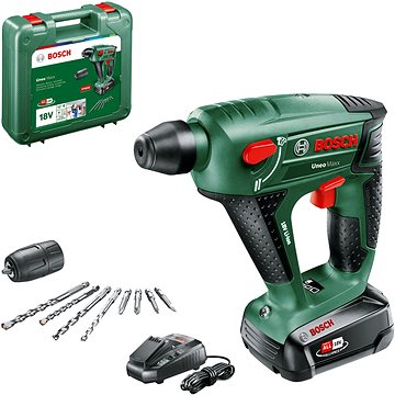 

BOSCH Vrtací kladivo AKU Uneo Maxx 18 Li, 1x 2,5Ah 0.603.952.30F