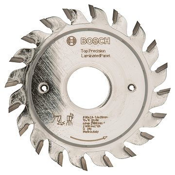 

BOSCH Předřezový kotouč Top Precision Laminated Panel 80 x 20 x 2,8-3,6 mm, 10+10 2.608.642.126