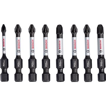

BOSCH Souprava nástavců Impact Control Power Bit, 8 kusů, 1×PH1;3×PH2;1×PH3;2×PZ2;1×PZ3 2.608.522.32