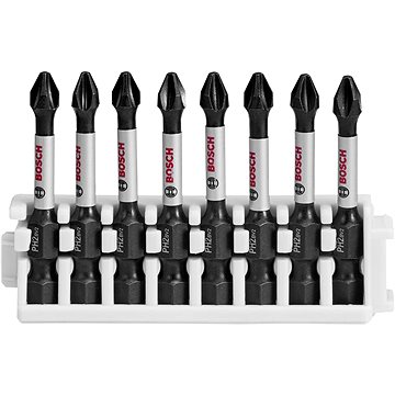 

BOSCH Souprava nástavců Impact Control Power Bit, 8 kusů, 8×PH2 2.608.522.330