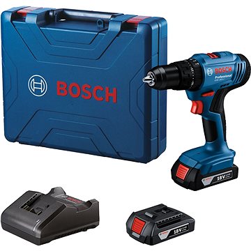 

BOSCH Professional Akuvrtačka GSB 183-LI, kufr, 2x 2Ah 0.601.9K9.100