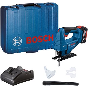 

BOSCH Professional Aku kmitací pila GST 183-LI, kufr, chránič, 1x 4Ah, 0.601.5B7.022