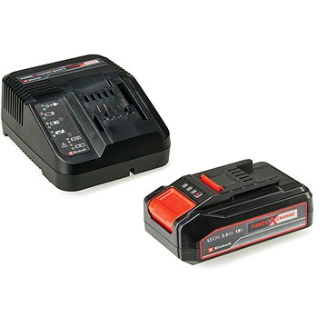 Einhell Starter-Kit Power-X-Change 18 V/2,5 Ah - Nabíječka a náhradní baterie