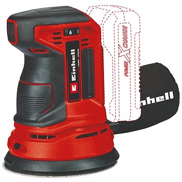 

EINHELL Excentrická bruska AKU TE-RS 18 Li-Solo, 4462010 (bez AKU)