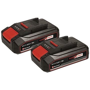 

EINHELL Baterie TwinPack Power X-Change 18 V (2x2,5 Ah)