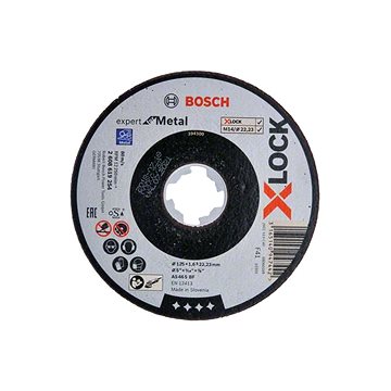 

Bosch X-LOCK Plochý řezací kotouč Expert for Metal systému 2.608.619.254