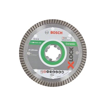 

BOSCH X-LOCK Diamantový řezný kotouč Best for Ceramic Extraclean Turbo systému 2.608.615.132