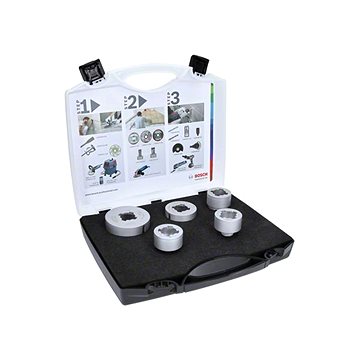 

BOSCH X-LOCK Sada diamantových děrovek a frézy 2.608.599.037